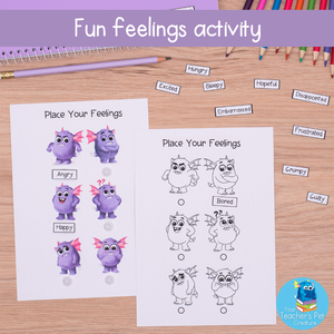 Place Your Feelings Activity