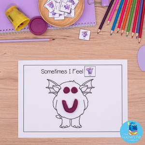 Emotions Playdough Mats - Activities for Emotional Awareness Through Play