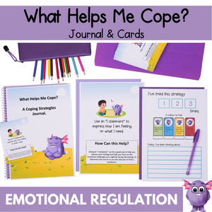 What Helps Me Cope - Calming Strategies Journal & Cards
