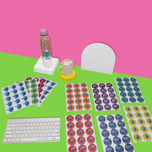 Positive Reward Sticker Pack - Blue - Your Teacher's Pet Creature