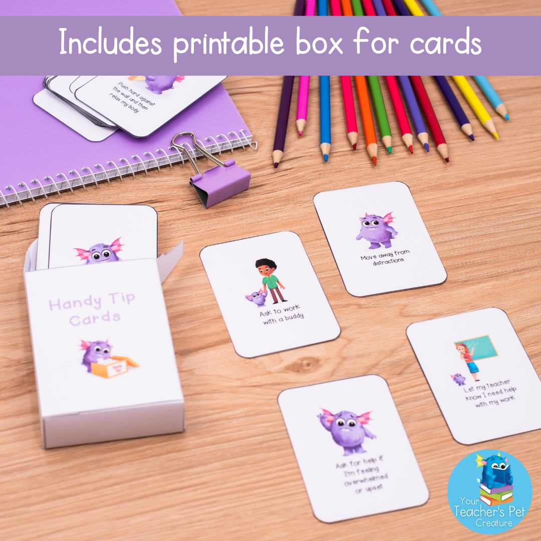 Calming Strategies for Emotional Regulation Flashcards - Calm Down Visuals