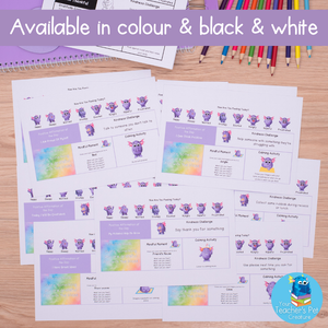 Daily Feelings & Emotions Check In Chart - Mindfulness Printable & Powerpoint