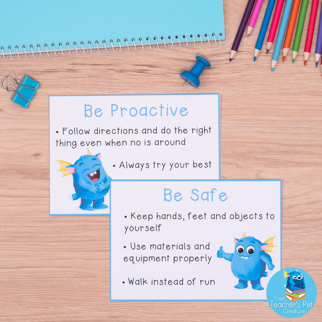 Respectful, Responsible, Safe and Proactive Posters