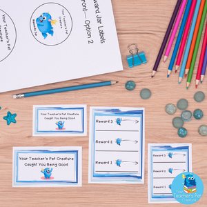 Printable Reward Jar Labels - Easy Markers to Track Class Behaviour & Rewards