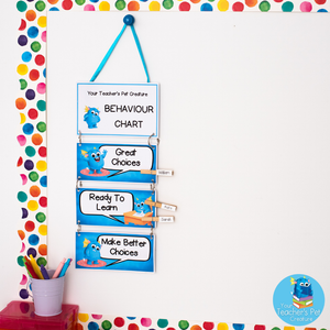Whole Class Behaviour Peg Chart - Visual Reward Tracker