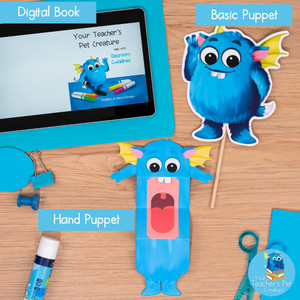 Classroom Guidelines Digital Book & Printable Puppets Bundle