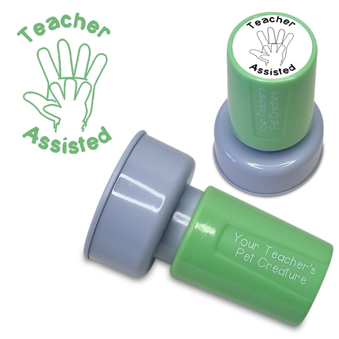 Teacher Assisted - Pre Inked Teacher Stamp - Your Teacher's Pet Creature