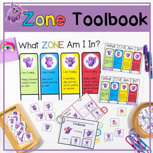 Zones Of Regulation Pack - Your Teacher's Pet Creature